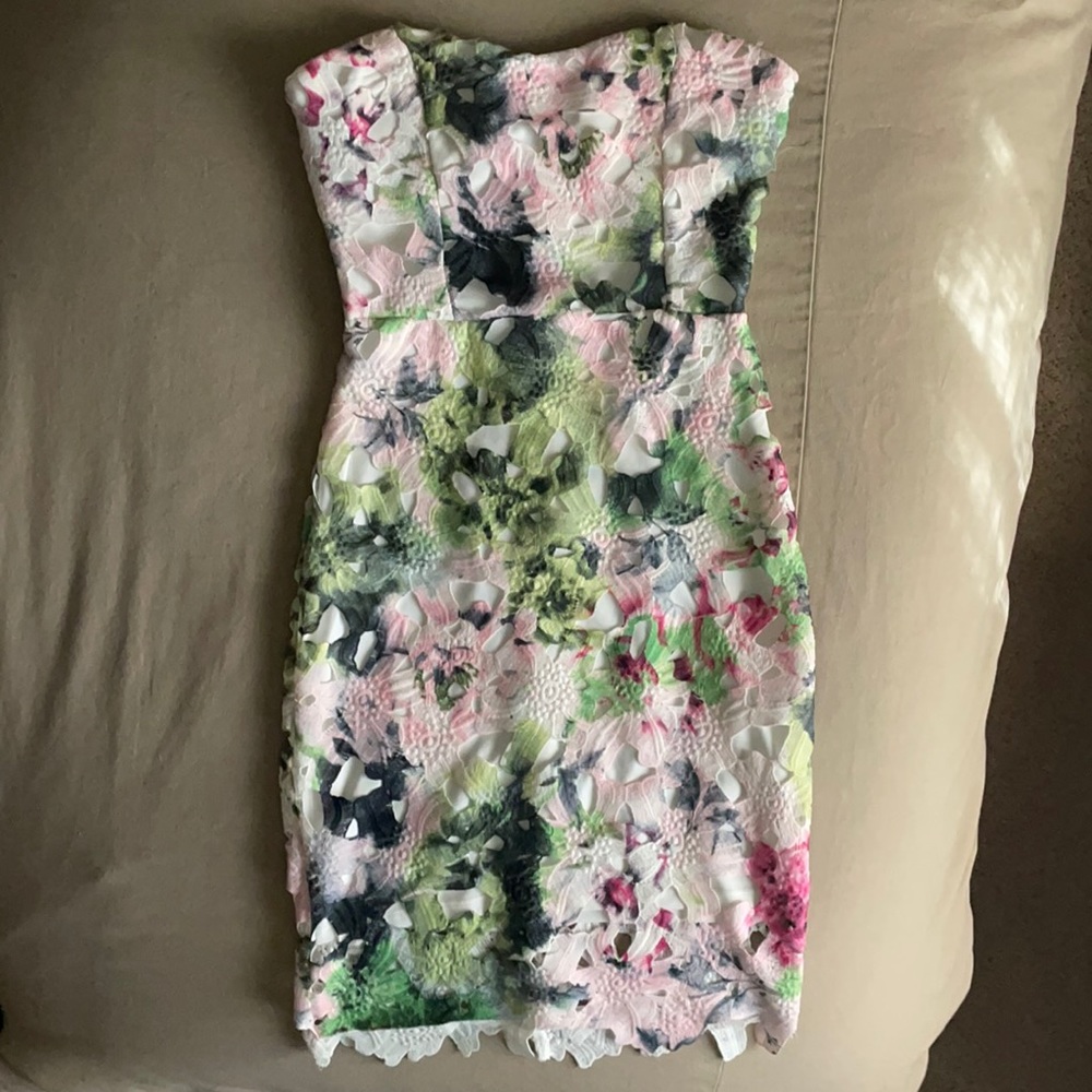 Strapless Cocktail Dress